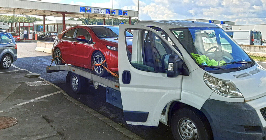 Horvátország-Letenye-hazafelé-Horvátországból - Autómentés Pécs